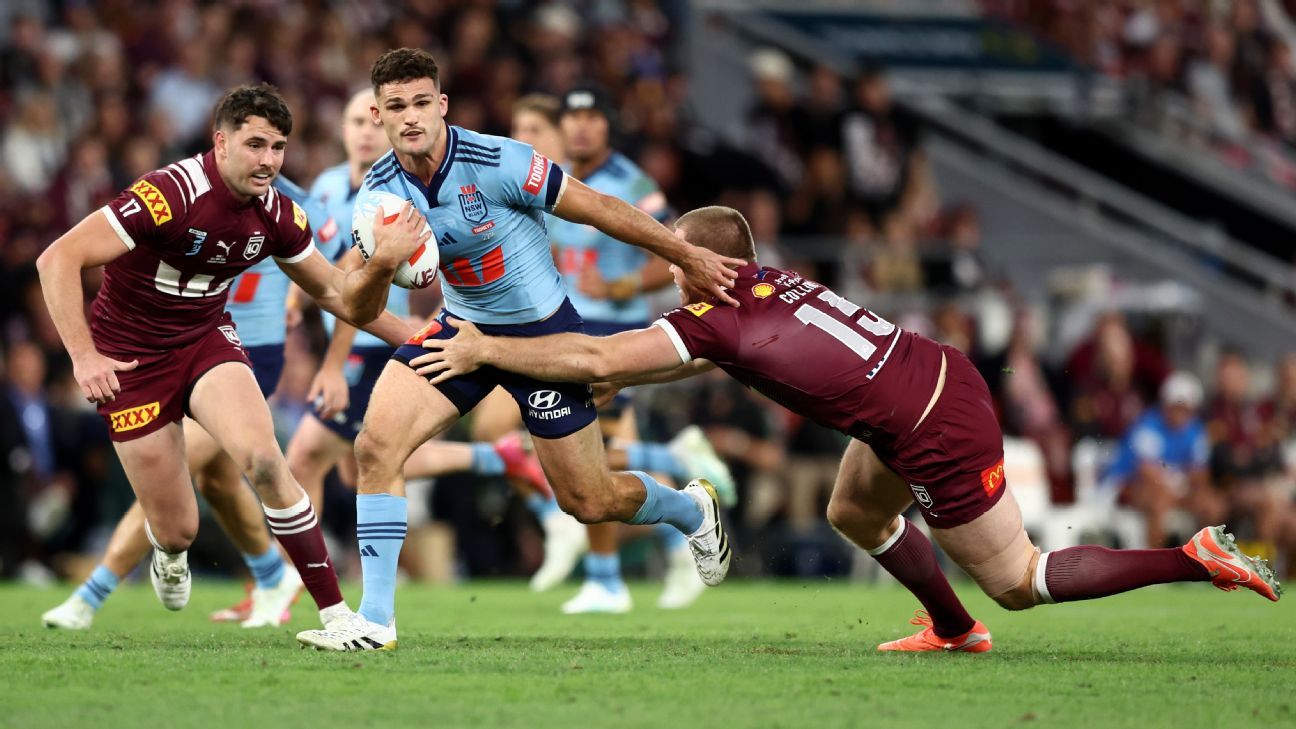 Cleary, Moses provide Blues' halves answers