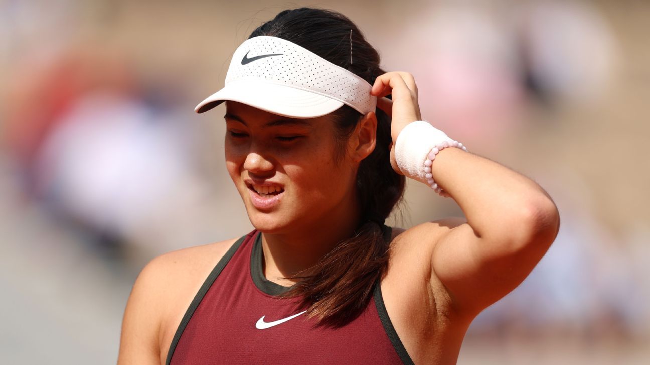 Raducanu outclassed by Swiatek at Roland Garros
