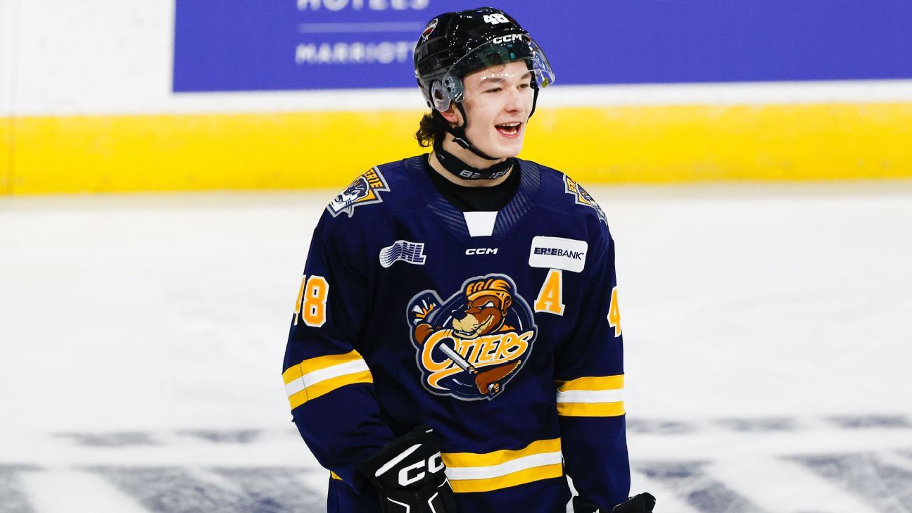 Ranking the top 64 NHL draft prospects, including projected ceilings and floors