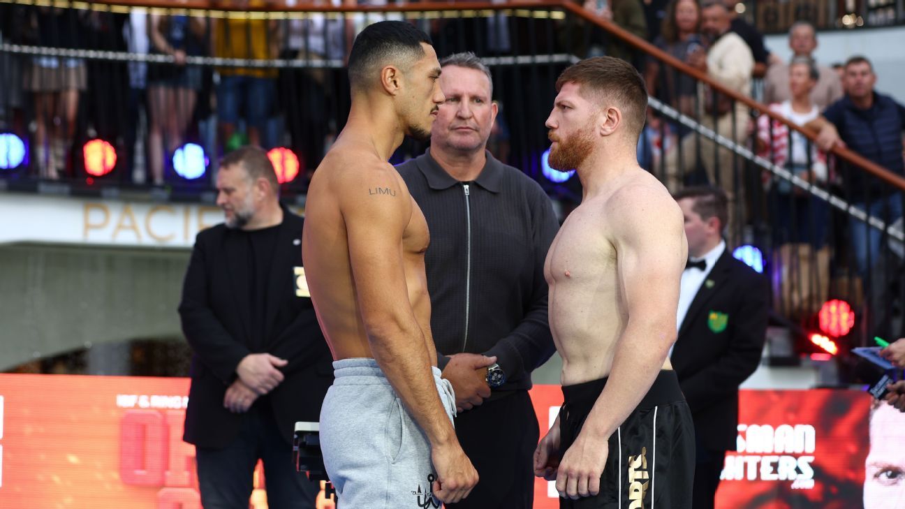 Follow live: Opetaia puts titles on the line against Squeo