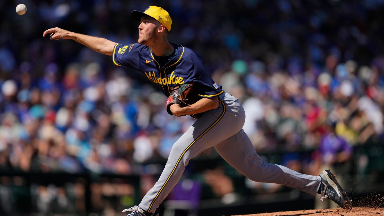 Sources: Brewers add hard-throwing Misiorowski