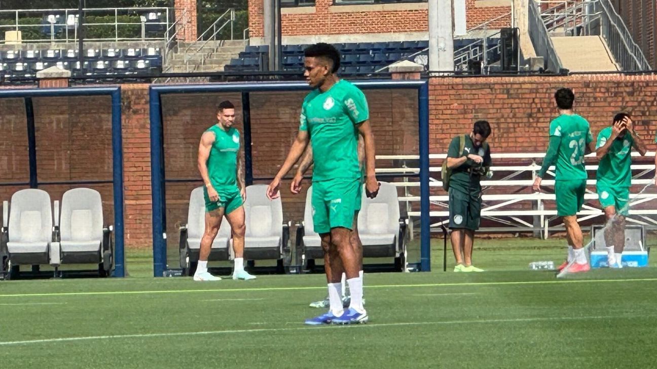 Palmeiras treina intensamente nos EUA com elenco completo antes da estreia no Mundial.