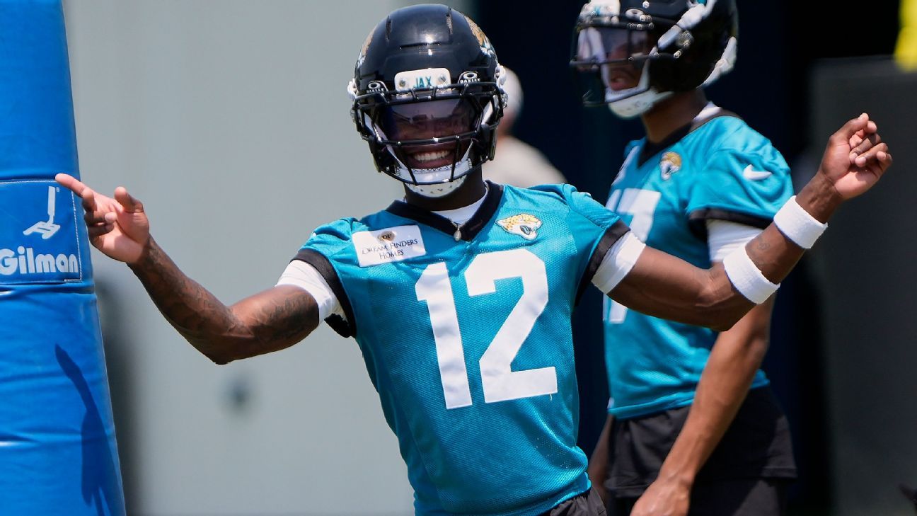 ‘You dance a lot’: What were the Jaguars’ first impressions of rookie Travis Hunter?