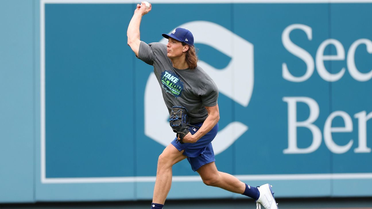 Glasnow, Snell sessions have Dodgers optimistic
