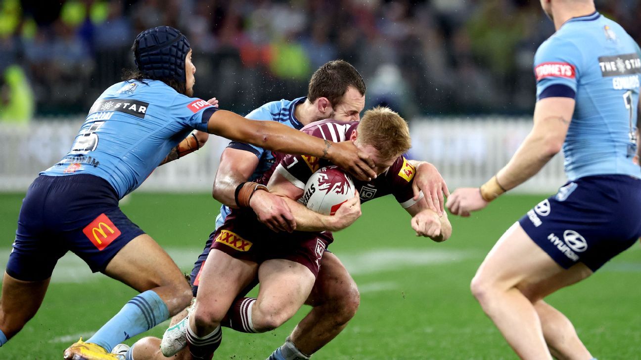 Cotter: I wasn't eye-gouged by Luai in Origin