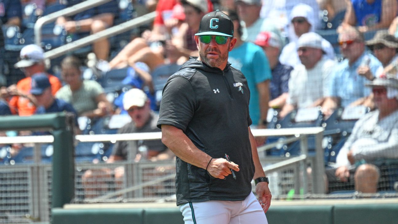 'Not a Cinderella story': Coastal Carolina's rise as a college baseball power