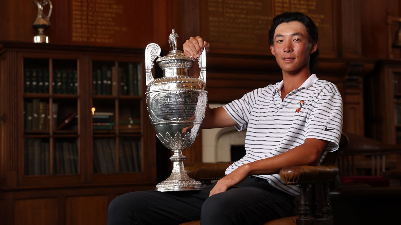 Fang 1st American in 18 years to win British Am