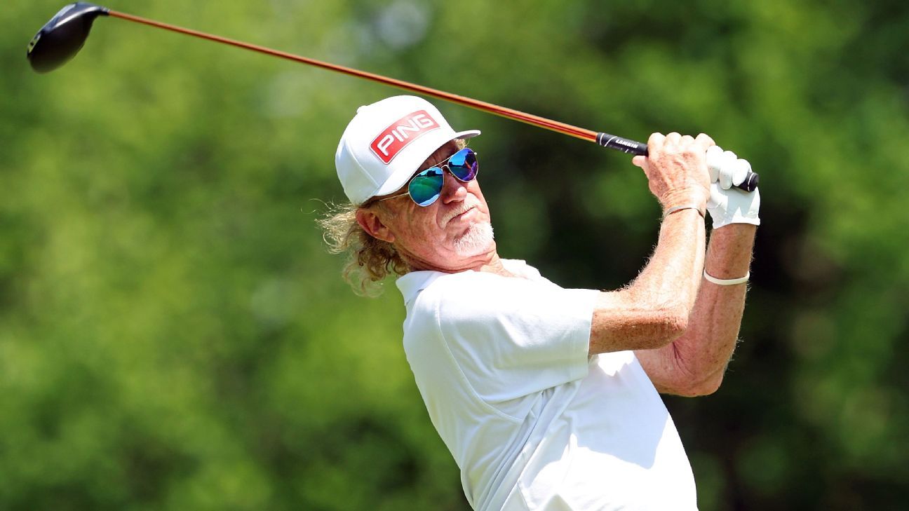 Angel Jimenez, Alker co-leading Champions major