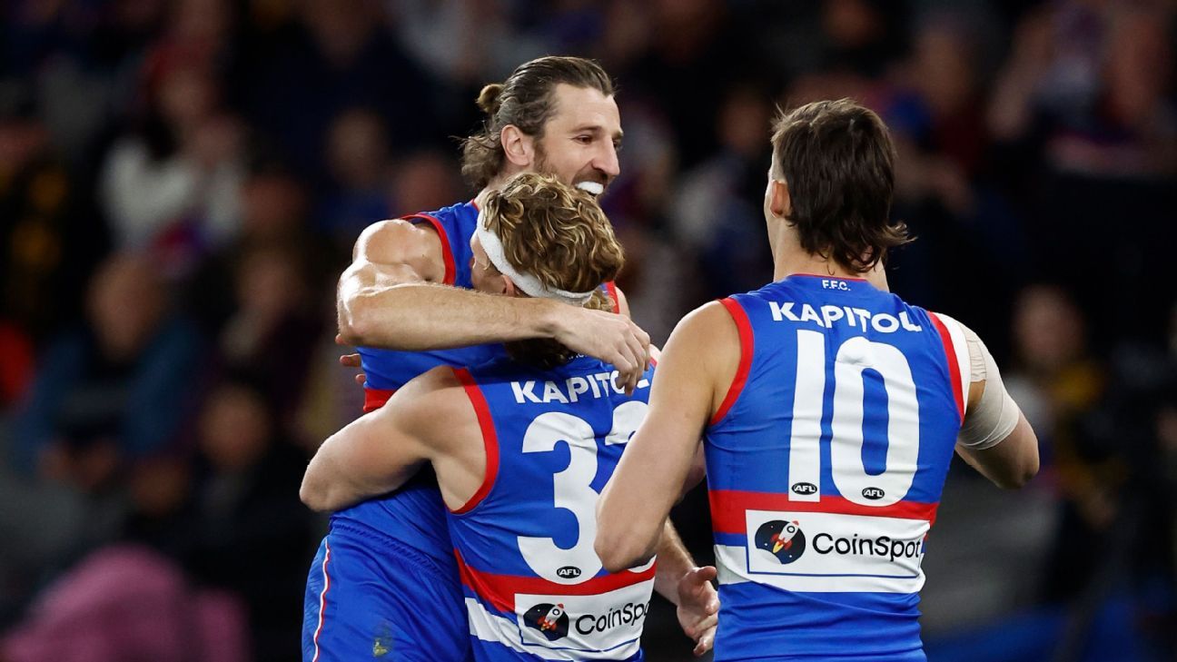 Bont BOG as Treloar hurt again, Dogs devour Tigers