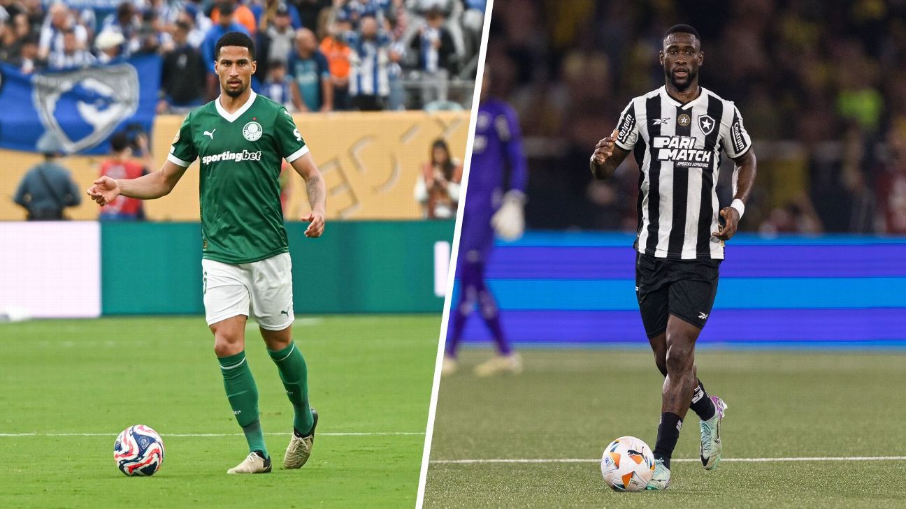 Palmeiras e Botafogo podem inscrever novos jogadores após lesões de zagueiros no Mundial?