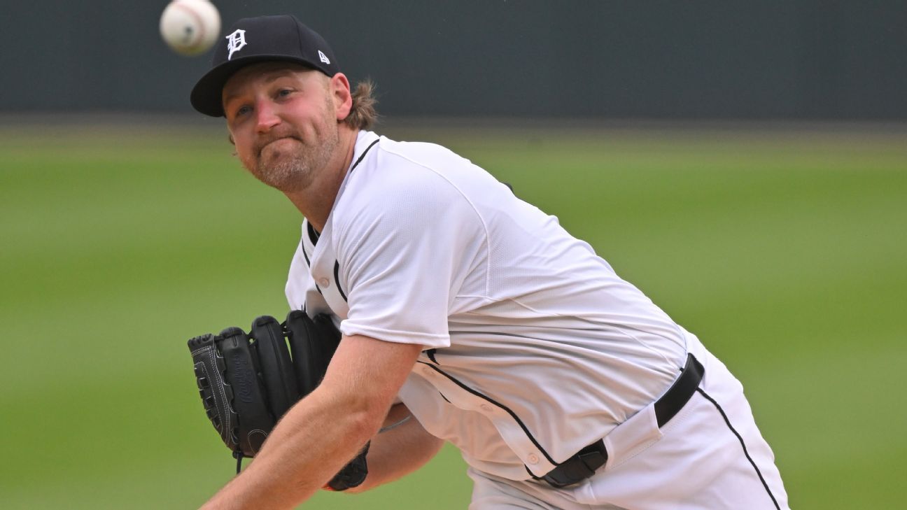 Tigers’ Enns blanks A’s in first MLB game since ’21