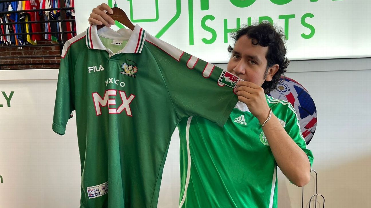 Playera de México en Panamericanos 1999, una joya escondida en LA - ESPN, image size:1296x729