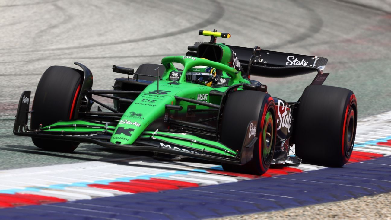 F1: Bortoleto faz treino incrível para GP da Áustria e conquista melhor colocação no grid em 2025