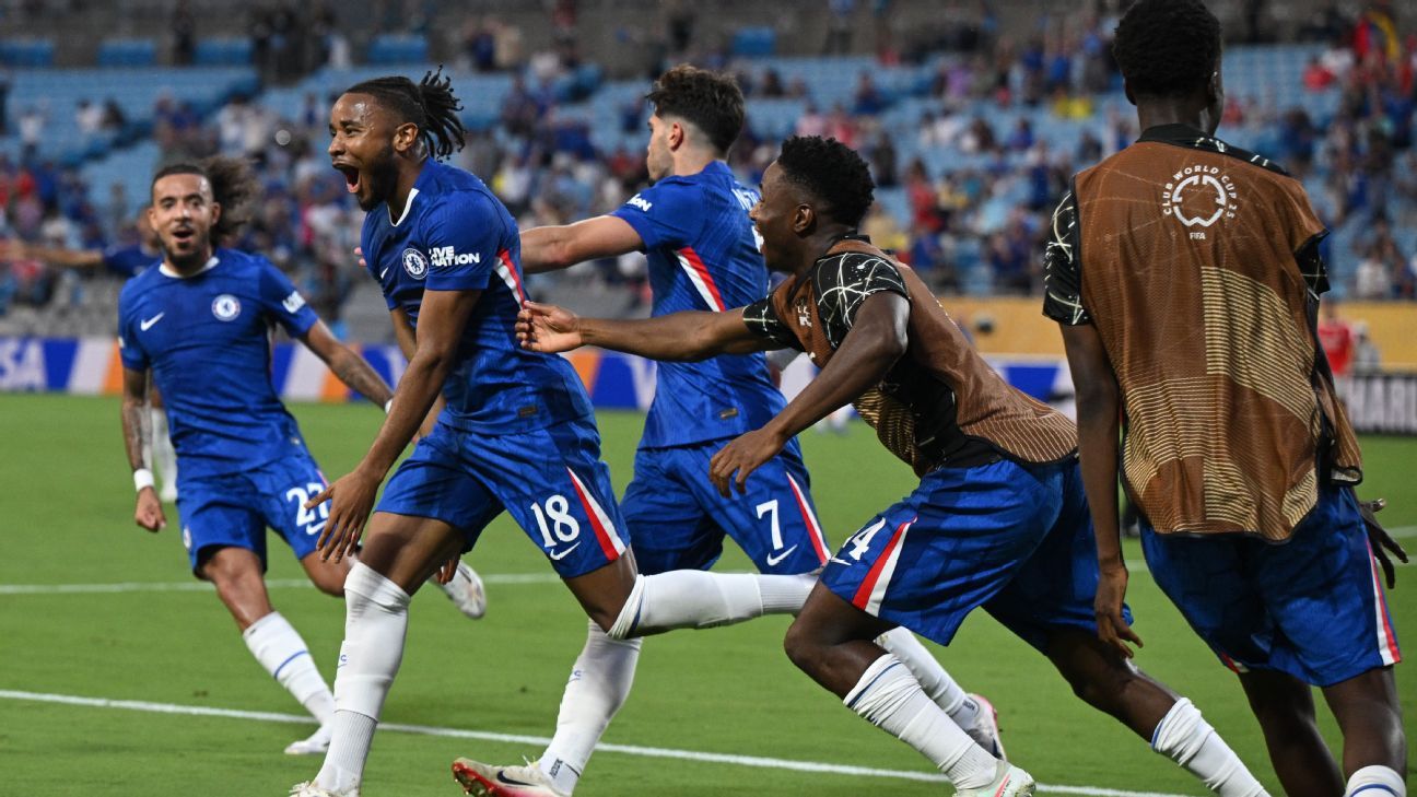 Chelsea enfrentará Palmeiras na final do Mundial após goleada sobre Benfica.