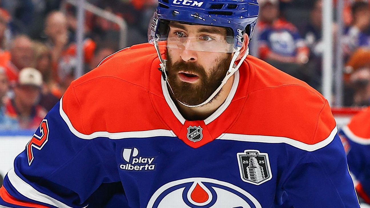 Oilers, Bouchard, 25, agree on 4-year extension