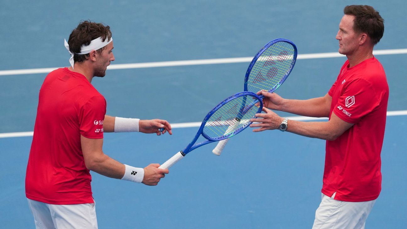 What’s it like to defeat your former pro parent on the tennis court?