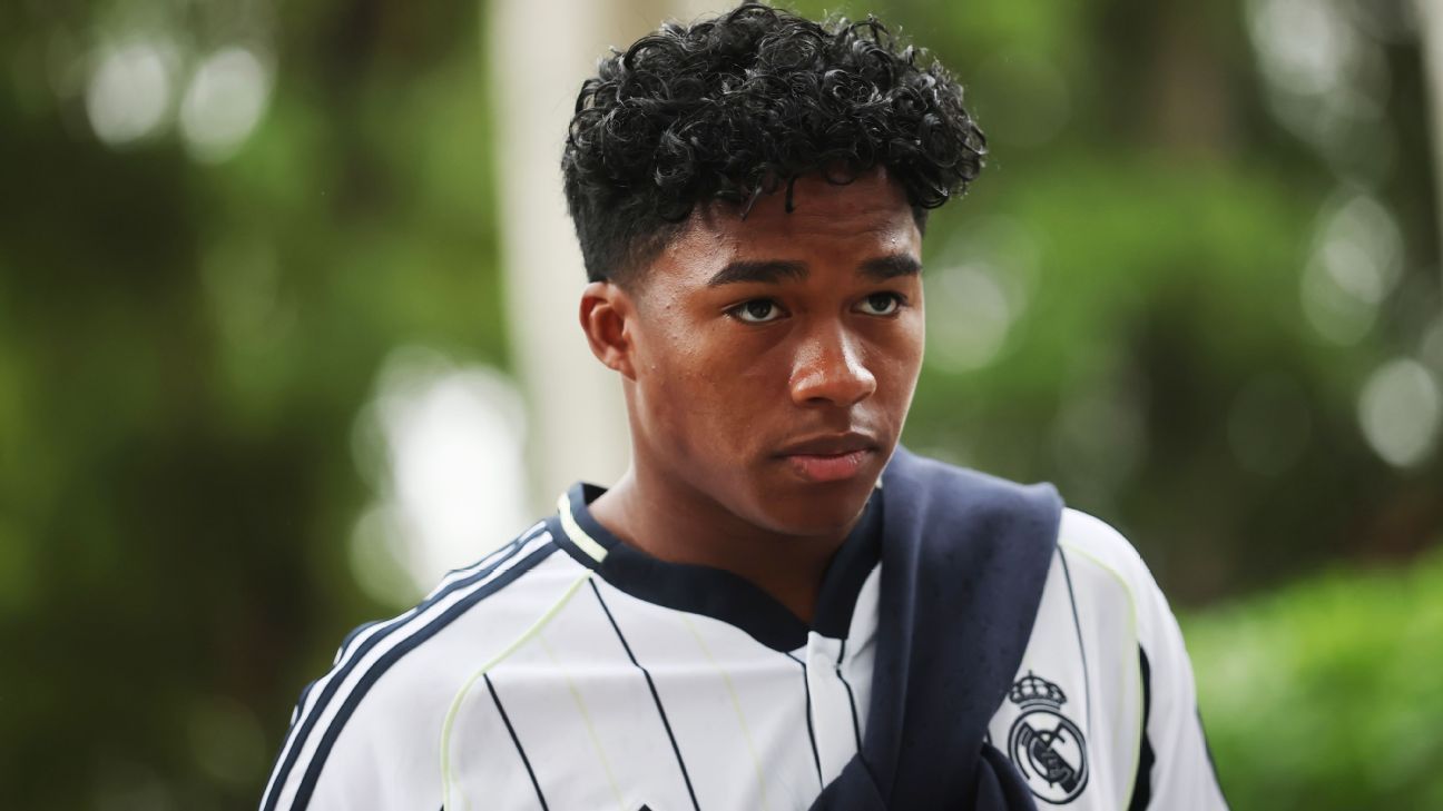 Xabi Alonso 'se derrete' e destaca evolução de Endrick no Real Madrid: 'Tem uma finalização brutal'