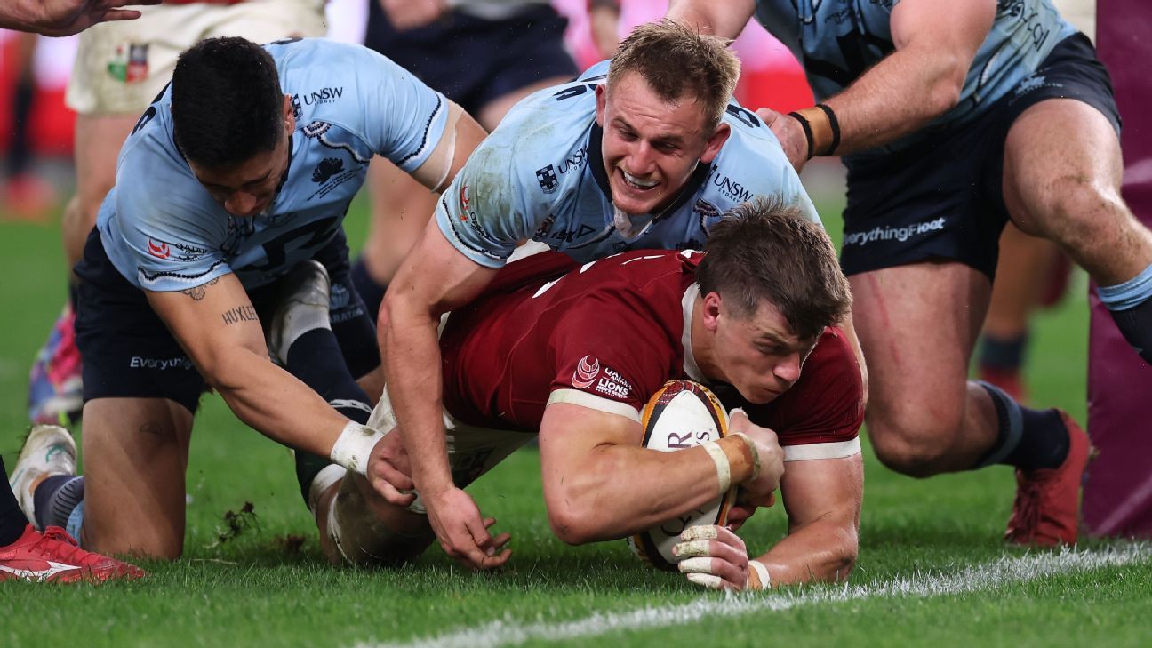 Lions Sufren Ante Waratahs: Victoria Agónica en Gira por Australia