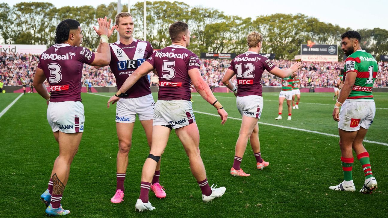 Trbojevic takes centre stage to bag double for Manly
