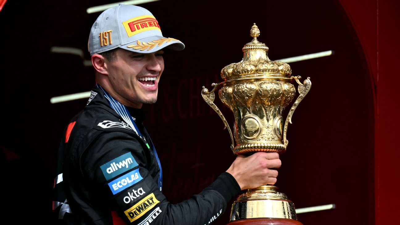 Norris wins British GP; Hulkenberg makes podium