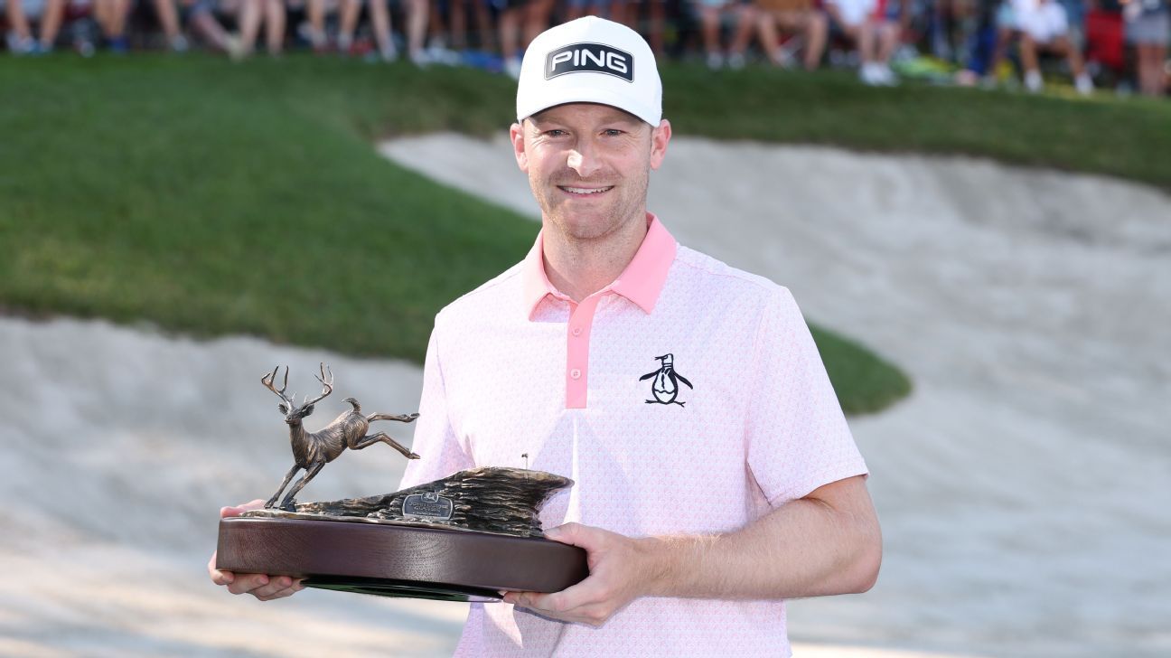 Campbell captures John Deere; 2nd playoff win