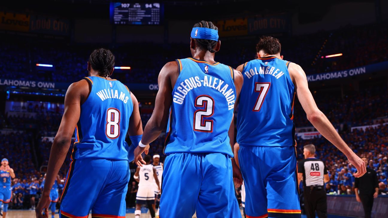 Betting buzz: Thunder open with highest win total since Durant's Warriors