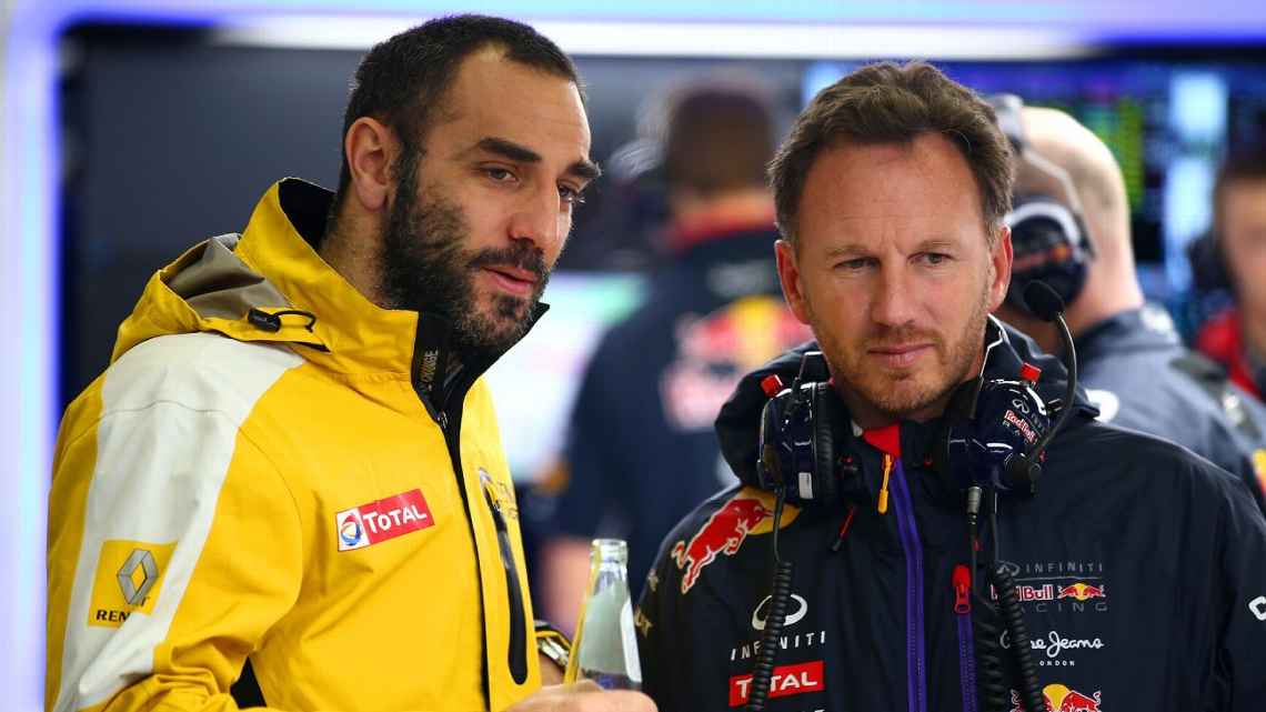Cyril Abiteboul e Christian Horner