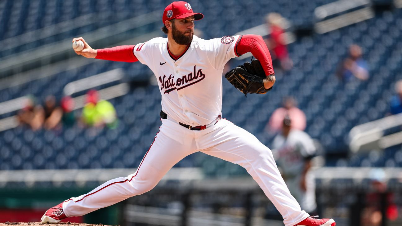 Nationals RHP Williams (UCL tear) out for season