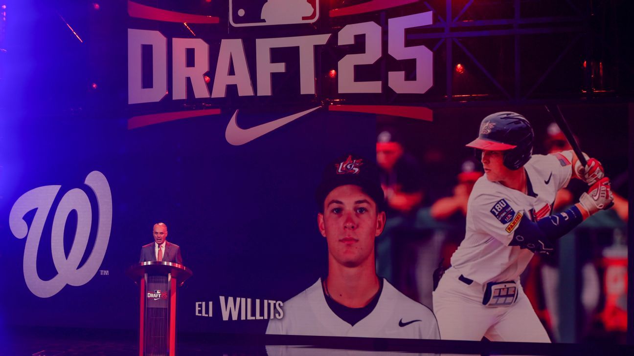 Shocks at No. 1 -- and No. 2?! Winners, losers and takeaways from MLB draft Day 1