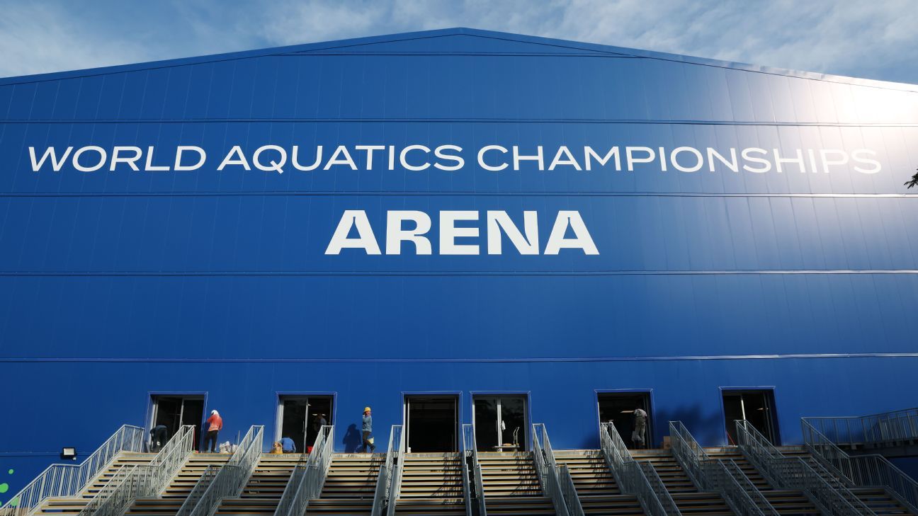 Open water swimming at worlds postponed