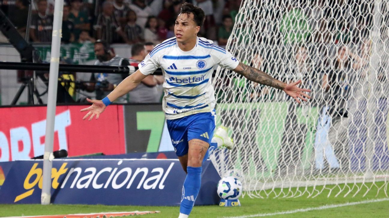 Cruzeiro supera Fluminense e assume liderança do Brasileirão, deixando Flamengo para trás.