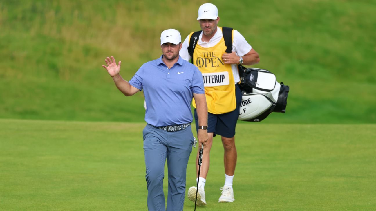 Chris Gotterup finalizó en el tercer lugar del Open Championship.