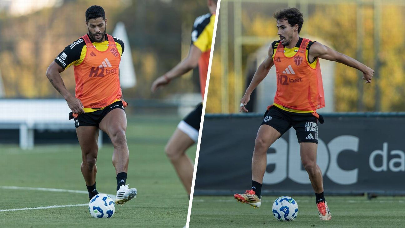 Treino do Atlético-MG teve protesto de jogadores com 'bolso vazio' e motivou reunião