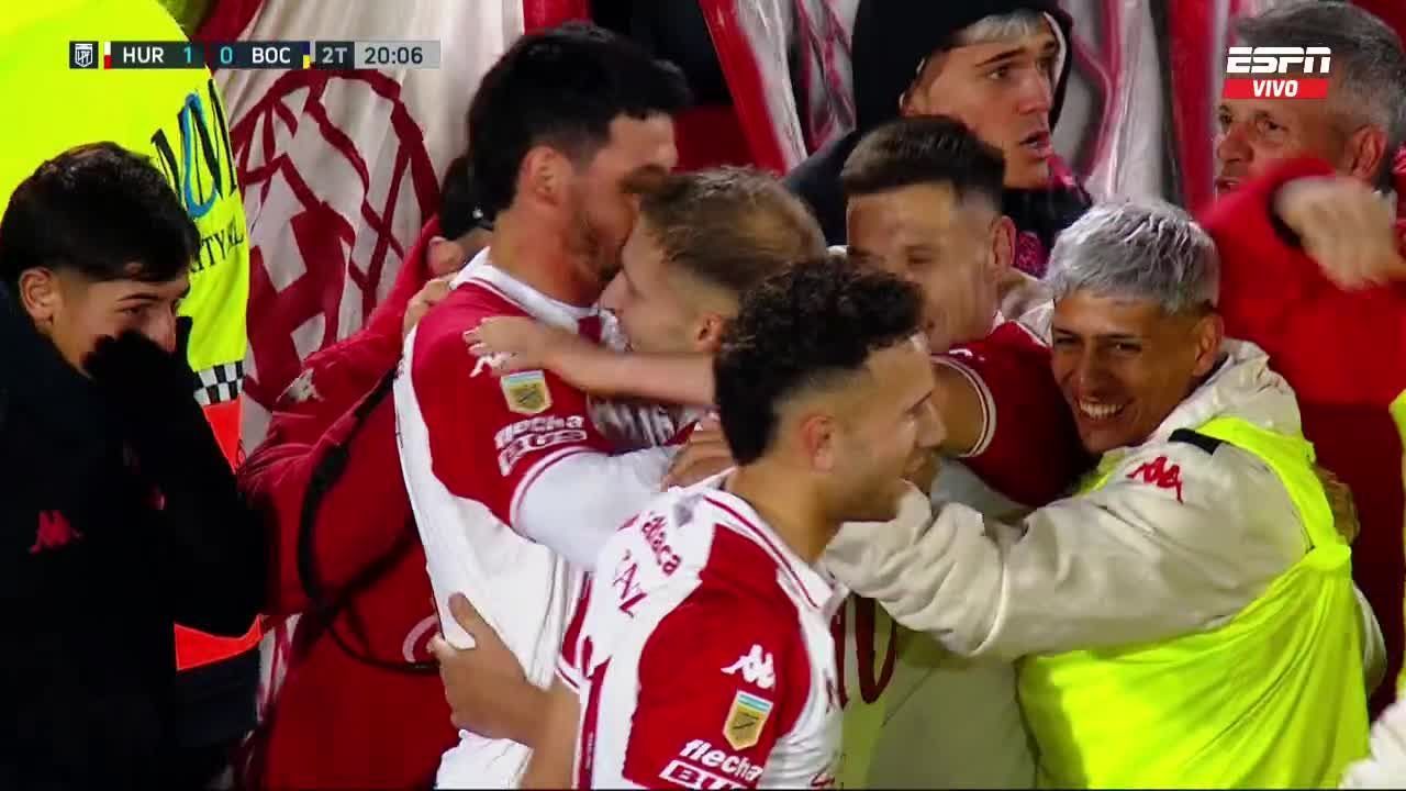 Matko Miljevic y un golazo espectacular para el 1-0 de Huracán ante ...