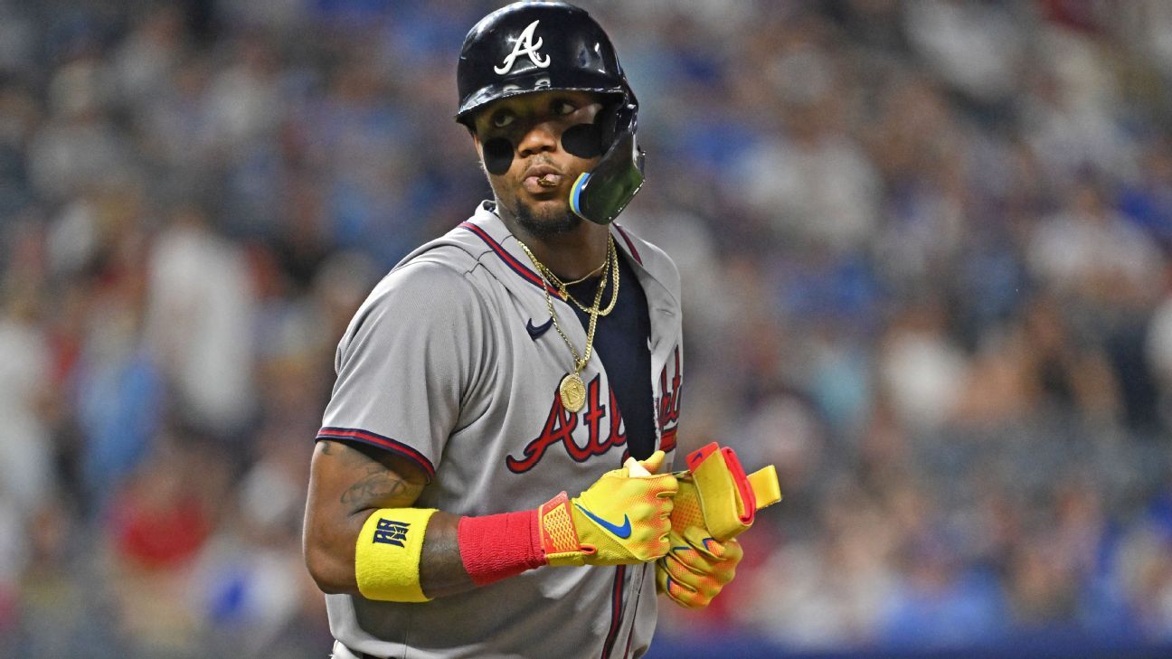 Braves' Acuna 'worried,' IL-bound due to Achilles