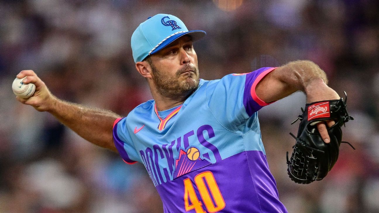 Braves get Kinley from Rockies for minor leaguer