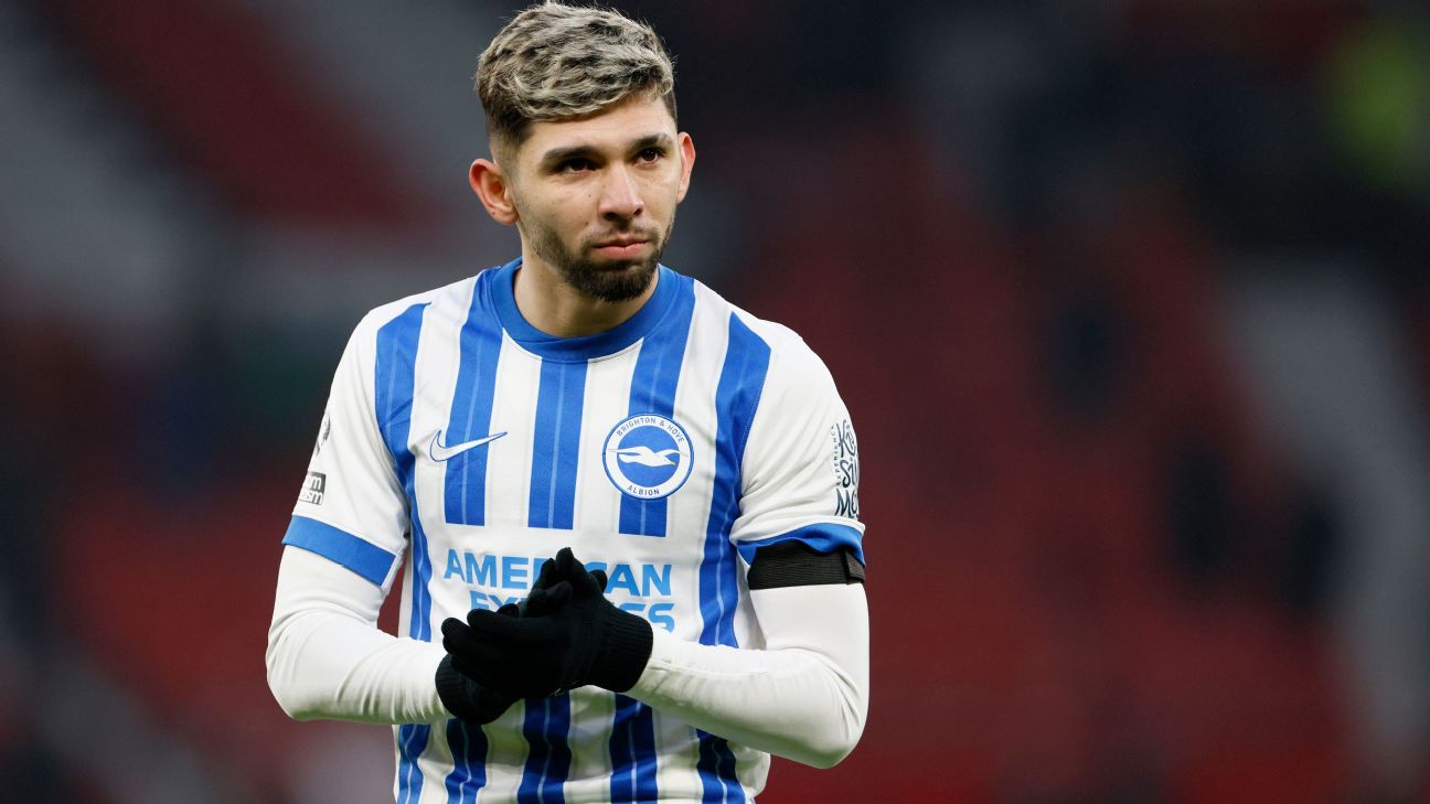 Palmeiras analisa possível contratação do atacante Enciso, do Brighton