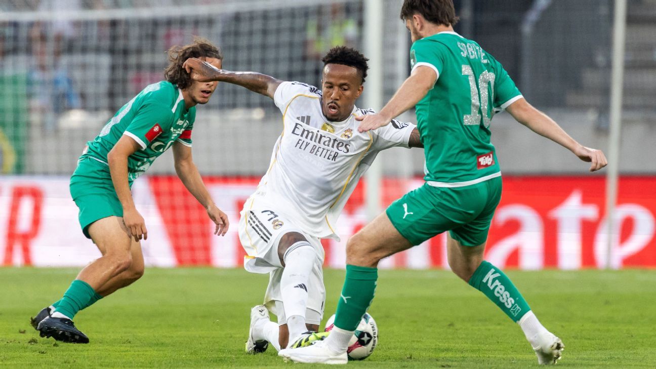 Éder Militão ha sufrido graves lesiones de rodilla en las dos últimas campañas.
