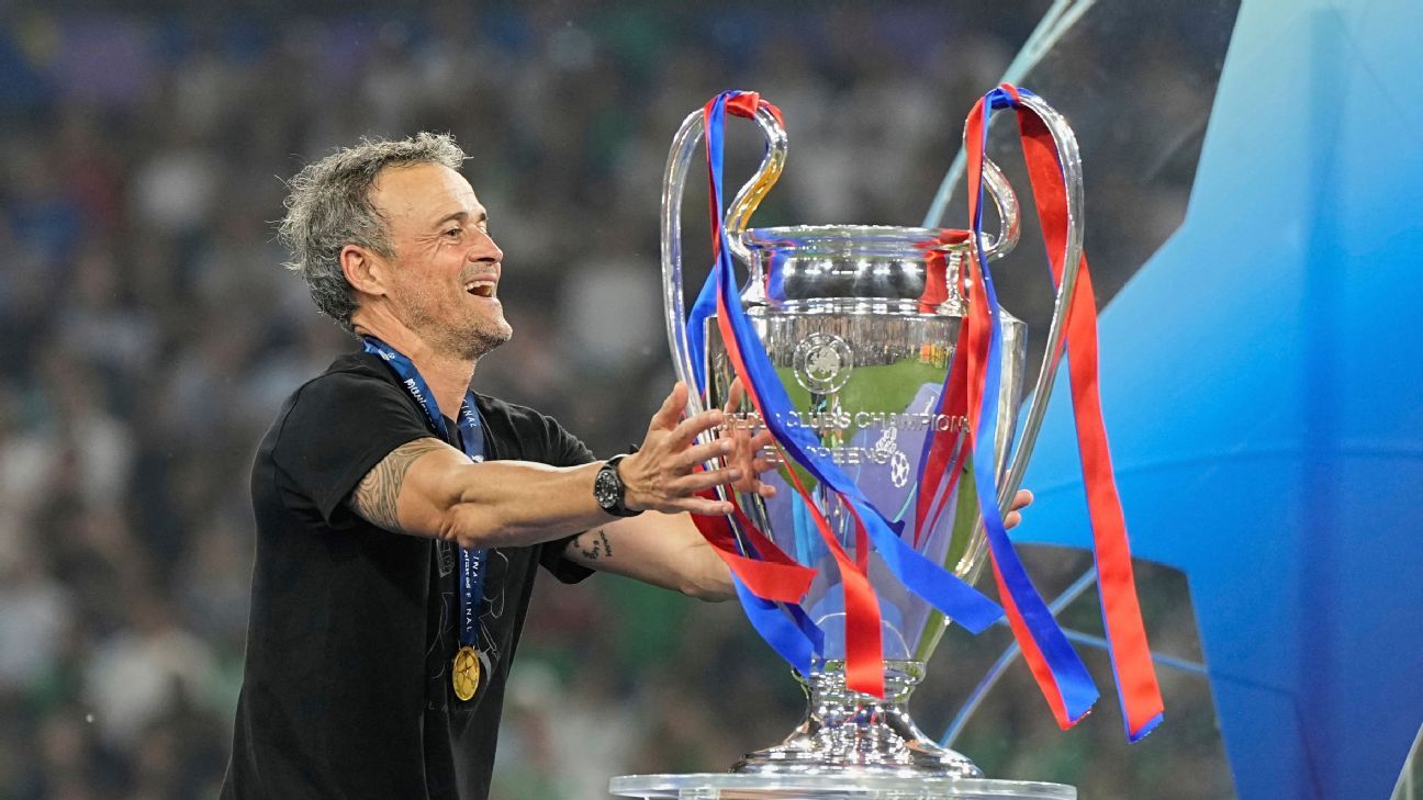 Todos los títulos en la carrera de Luis Enrique como entrenador - ESPN