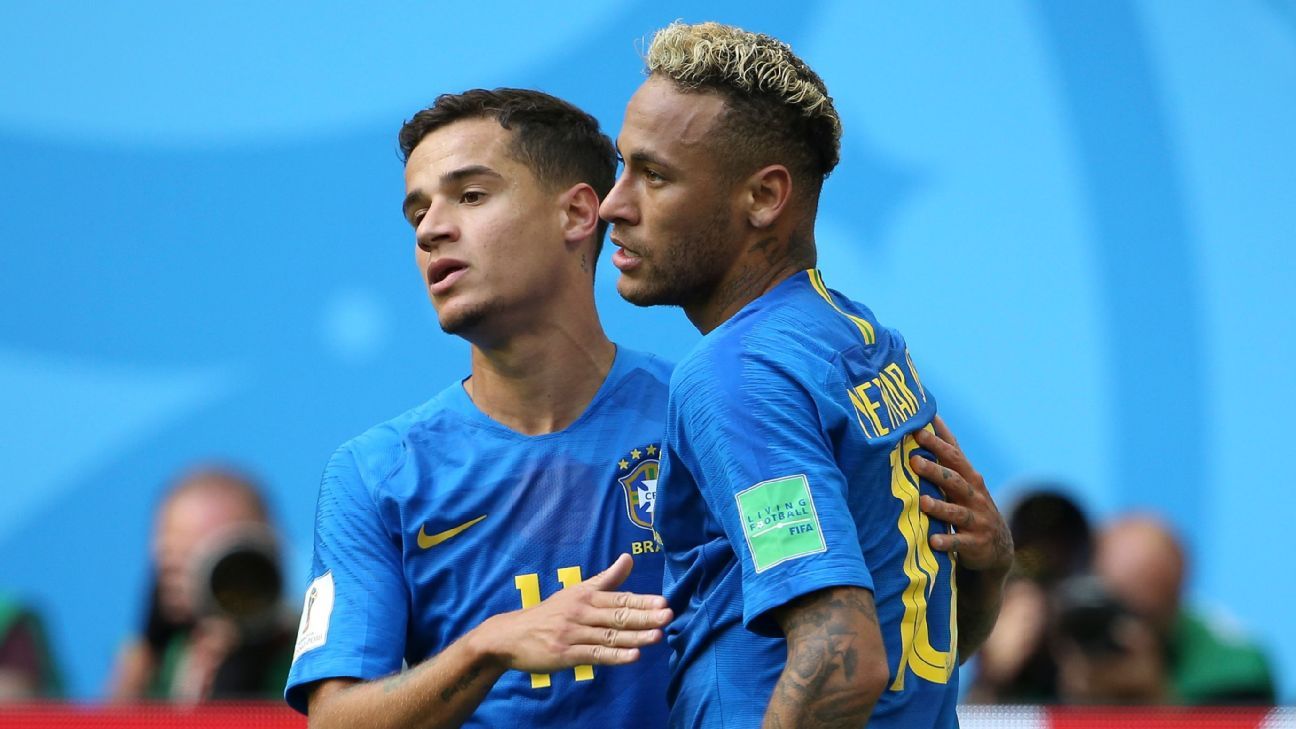 Reencontro de craques: neymar e coutinho agitam o brasil, e a nação observa!