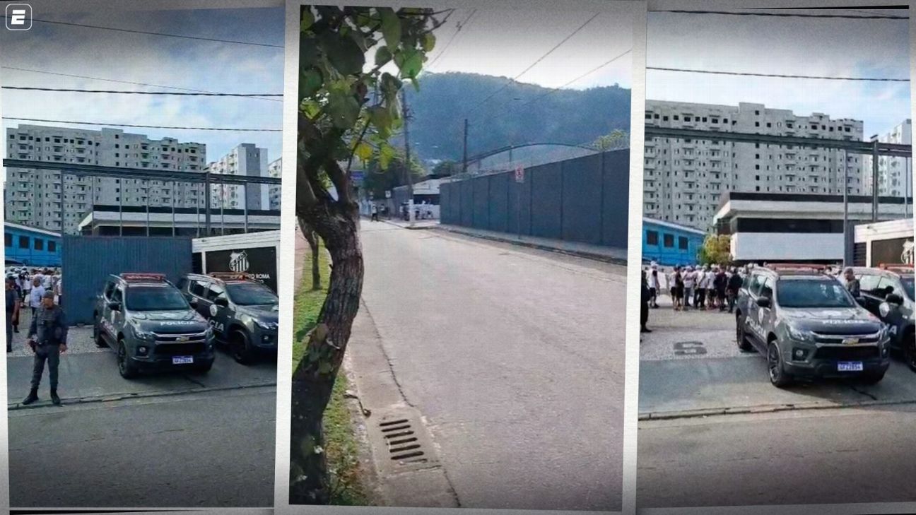 Pressão na baixada: torcida do santos invade CT após vexame contra o vasco