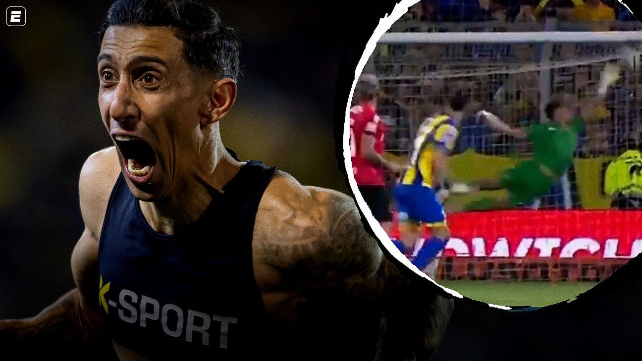 Di María faz desabafo e revela 'segredo' sobre falta após golaço histórico pelo Rosário Central: 'Sofri muito'