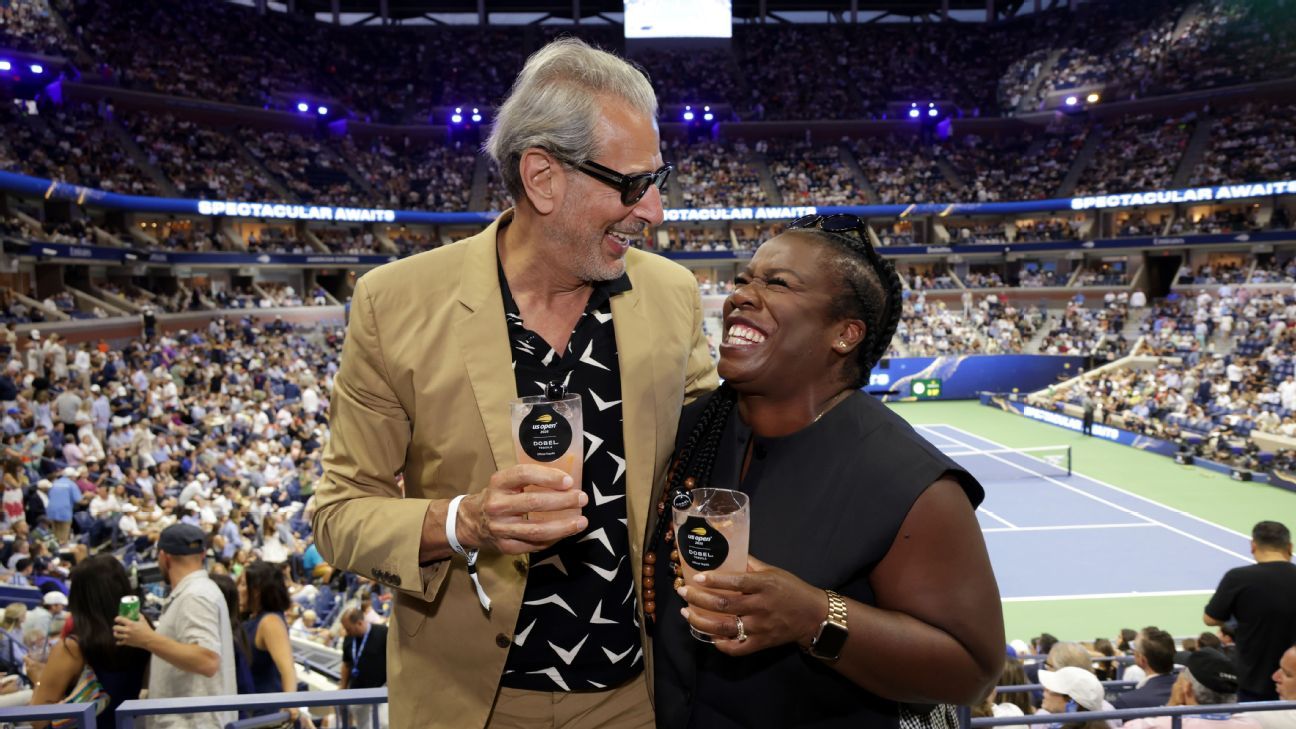 Estrellas en el US Open: Simone Biles, Livvy Dunne y más celebridades.