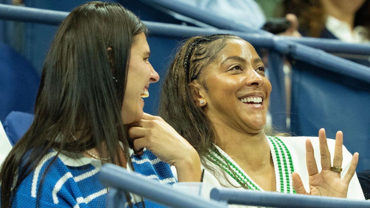 Estrellas en el US Open: Simone Biles, Livvy Dunne y más celebridades.