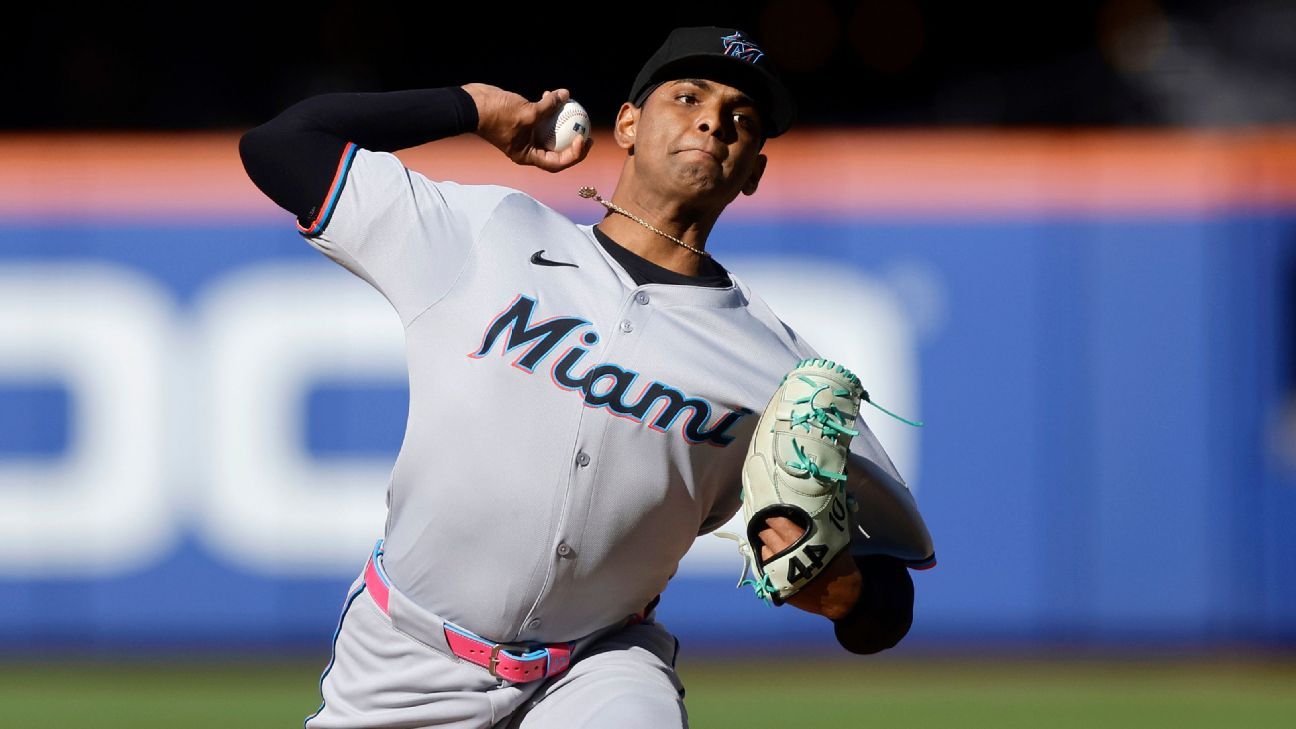 Marlins: Edwin Cabrera, con esguince de codo entra a IL - ESPN