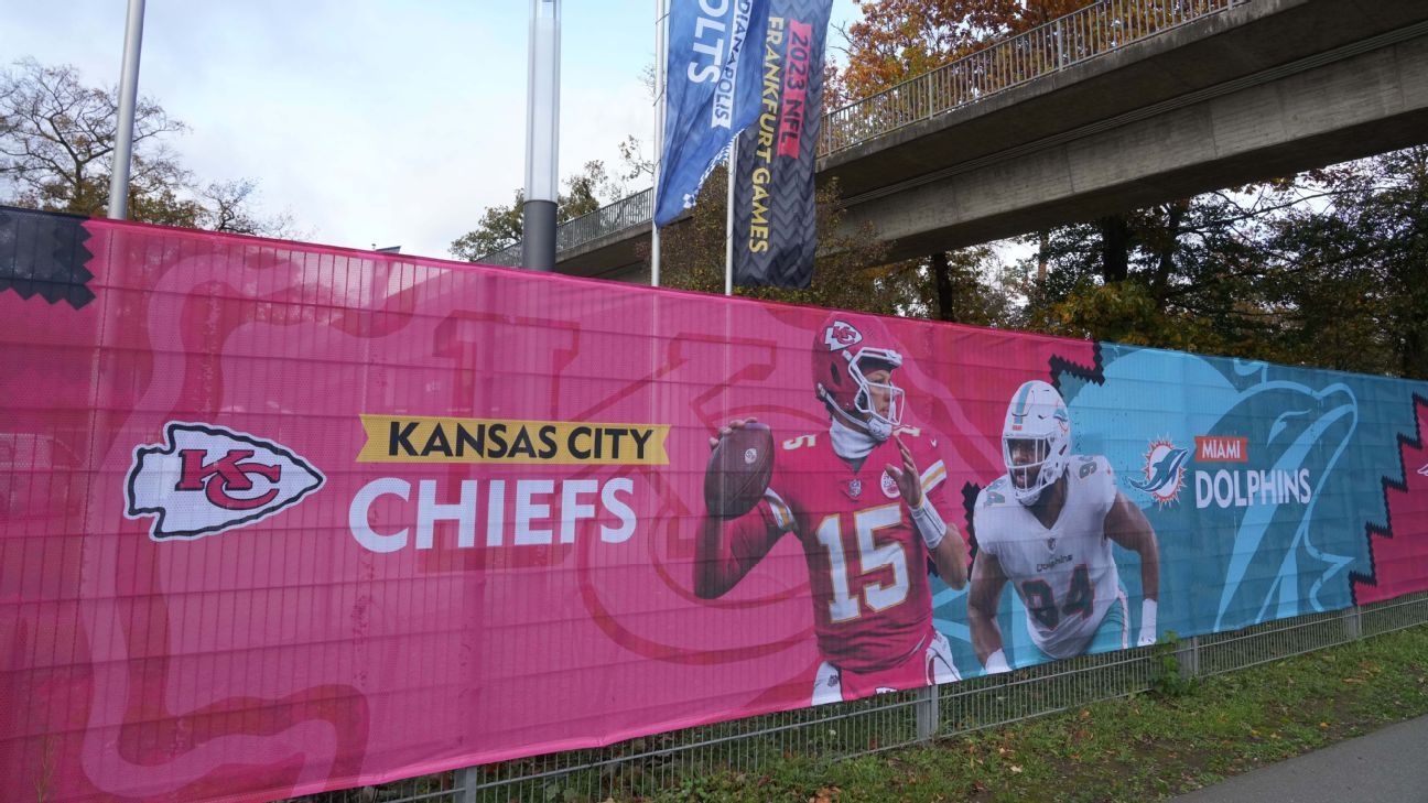 El mariscal de campo Patrick Mahomes, un gran embajador de la marca Kansas City Chiefs.