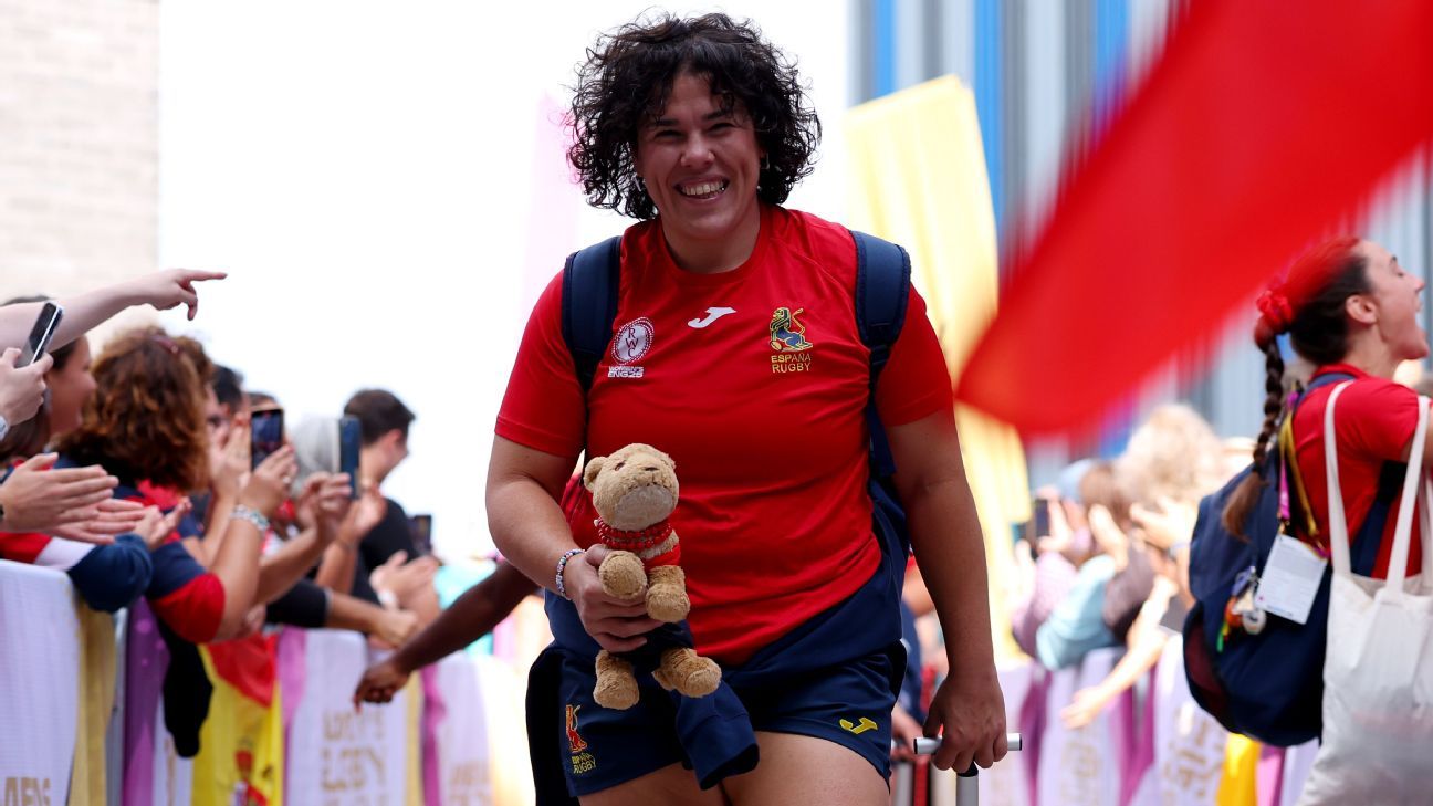 Laura Delgado, jugadora de rugby