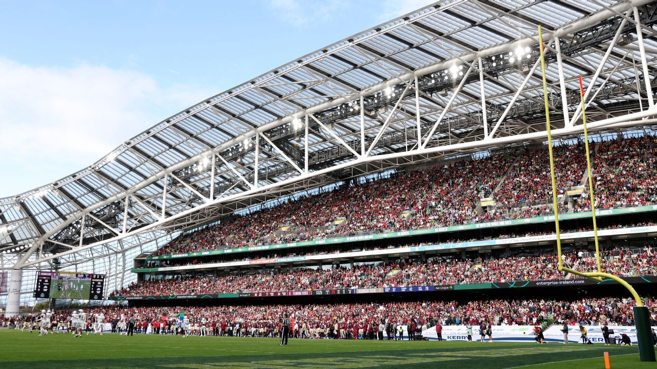 Ireland planning to host CFB games through '37