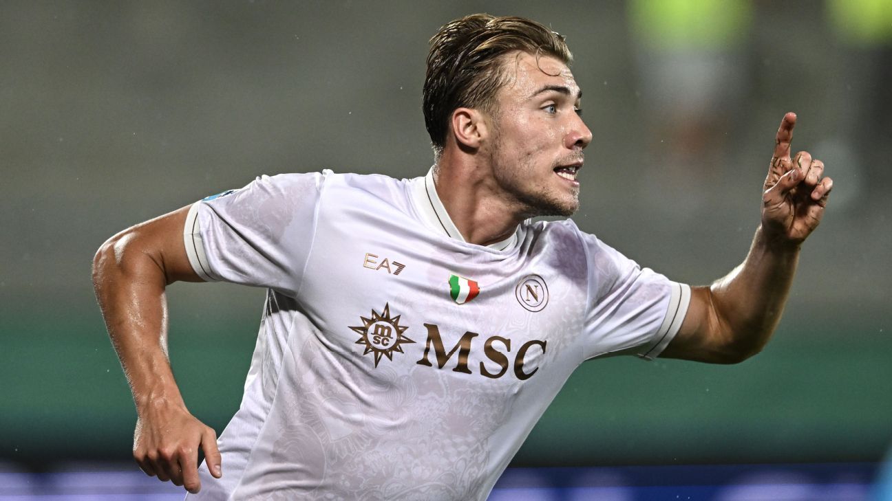 Rasmus Hjlund ‘formalidade’ para permanecer no Napoli em meio a uma sequência consecutiva do Man United