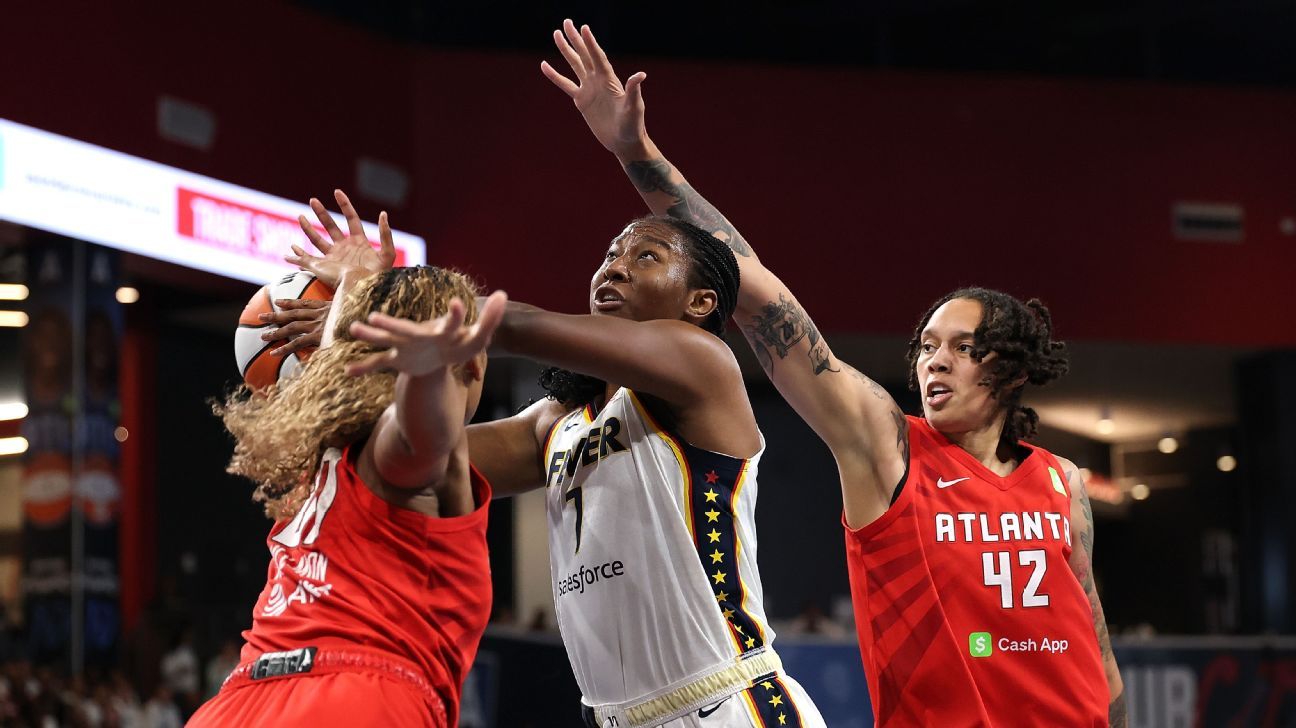 The Atlanta Dream beat the Indiana Fever to open their WNBA playoffs first-round series.